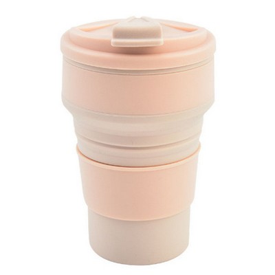 12 Oz Silicone Collapsible Coffee Mug