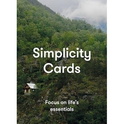 Simplicity Cards (52 cards for greater serenity, ease and clarity)