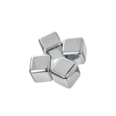 Stainless Steel Whiskey Stones: Set of 4