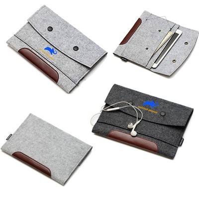 Felt Tablet Sleeve Bag(Free shipping)