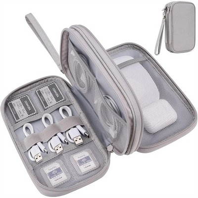 Electronic Travel Cable Organizer: Efficiently Store and Carry