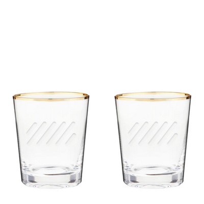 Twine Living Co. Gilded 10 oz. Tumbler (set of 2)