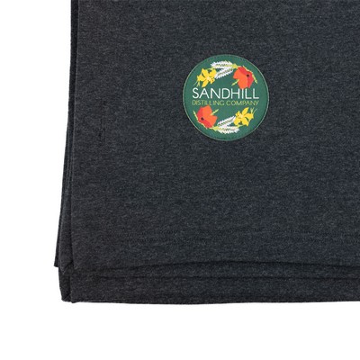 Eco Blanket w/ Sewn Woven Patch