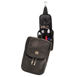 Leather Traveling Valet (Blk)