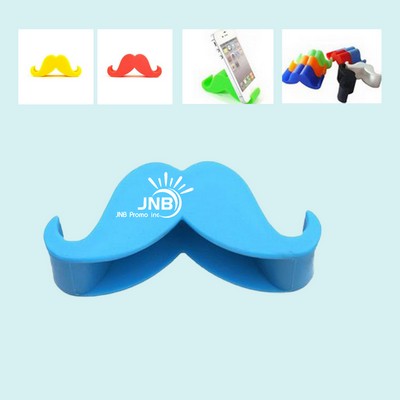 Quirky Mustache Smartphone Holder