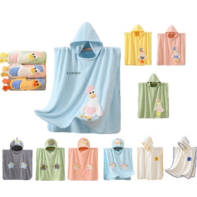 Toddler Pool Towel With Hood