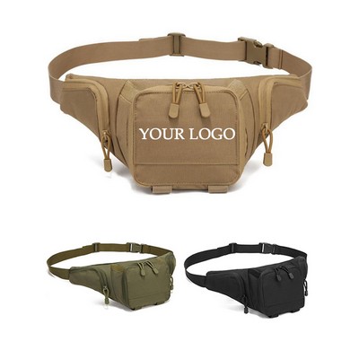 Camouflage Portable Hanging Waist Nylon Bag