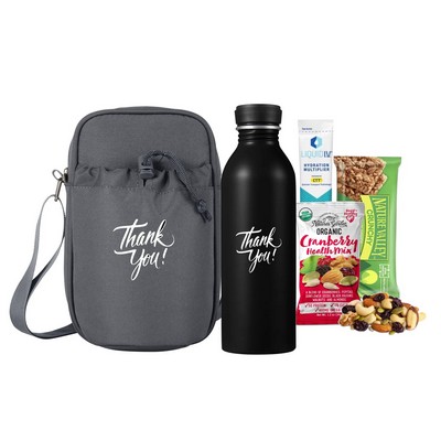 Sling Bag with Bottle & Snacks