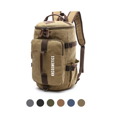 Canvas Duffle Backpack