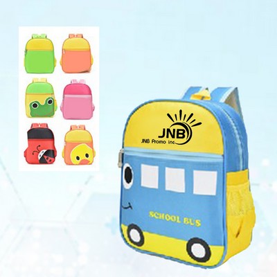 Cartoon Printed Toddler School Backpacks