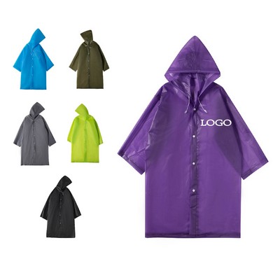 Durable EVA Waterproof Outdoor Raincoat