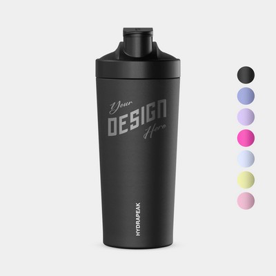 26 oz Hydrapeak® Stainless Steel Cocktail Shaker Bottle