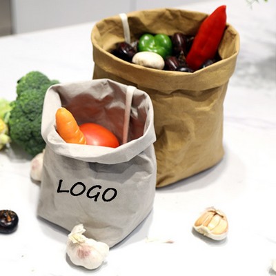 Washable Kraft Paper Bag