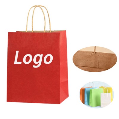 Kraft Paper Bags Tote Bags Takeout Packing Bags Gift Bags