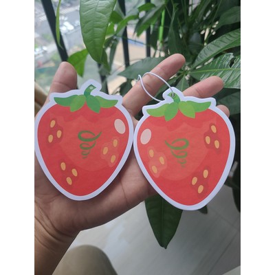 Custom Strawberry Shaped Air Freshener