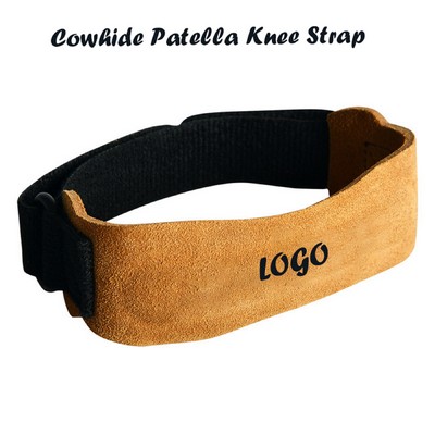 Adjustable Cowhide Patellar Tendon Support Band