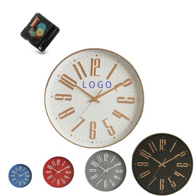 Non-Ticking Silent Wall Clock For Kitchen