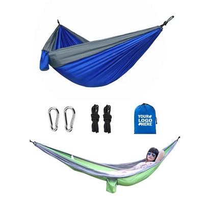 Portable Hammock Compact With Tree Straps And Carabiners