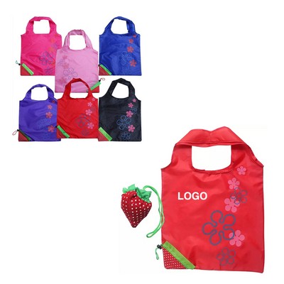 Strawberry Reusable Grocery Bags