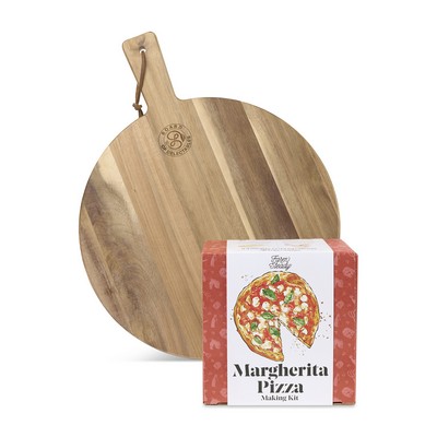 FarmSteady Margherita Pizza DIY & Board Gift Set - Wood