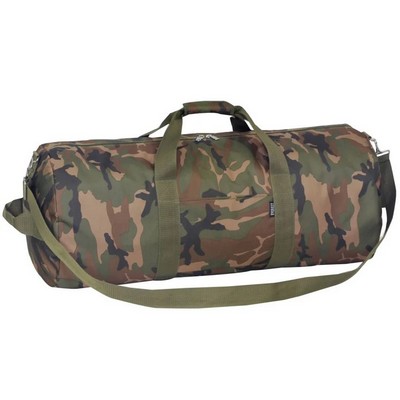 Everest 30'' Woodland Camo Duffel