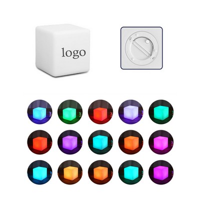 16 Colors Dimmable Square Led Night Light