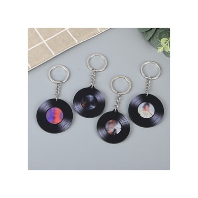 Vinyl Record Key Chain