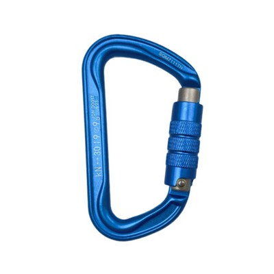 D Ring Style Twist Gate Carabiner