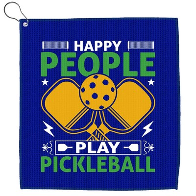 Waffle Texture full Color Pickleball Cooling Towel