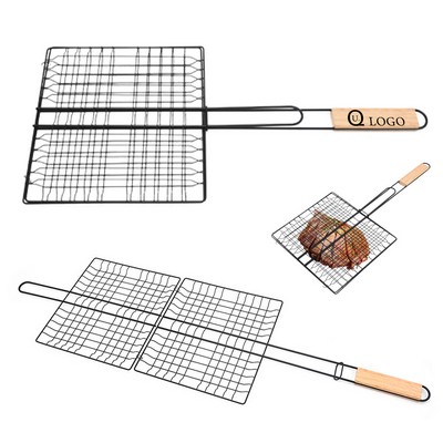 Stainless Steel Grill Basket W/ Handle