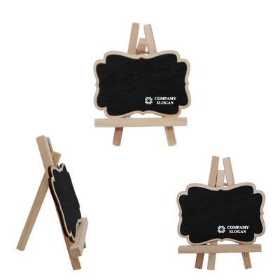 Mini Chalkboard for Message with Easel