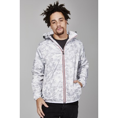 O8Lifestyle Unisex Print Rain Jacket