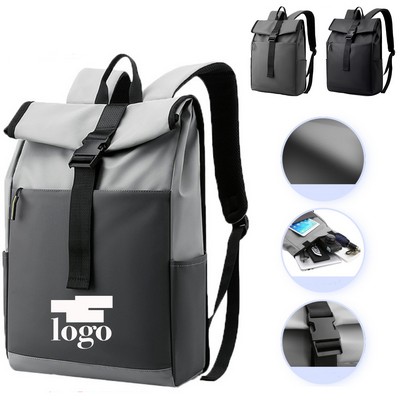 Nylon Travel Waterproof Laptop Backpack