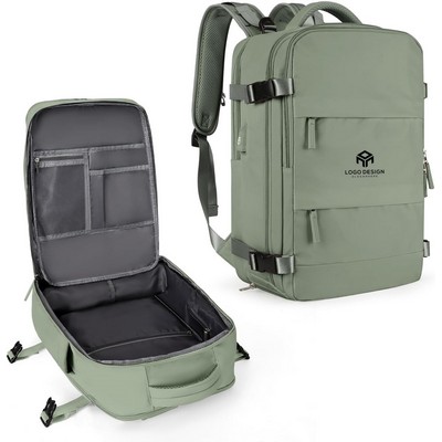 Large Travel Backpack with Shoe Compartment