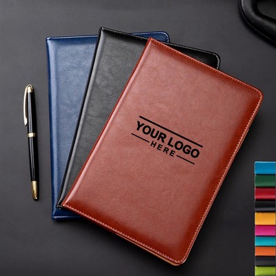 A5 PU Leather Bound Writing Notebook