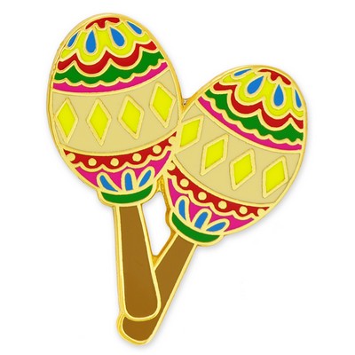 Maracas Lapel Pin