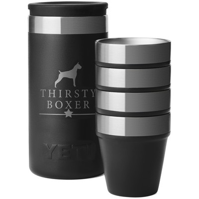 YETI® Shot Glasses With Carrying Case