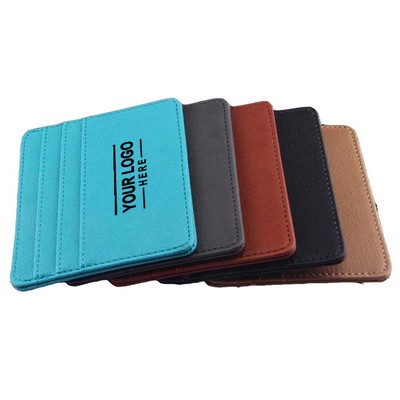 Good PU Slim RFID Wallet Card Holder