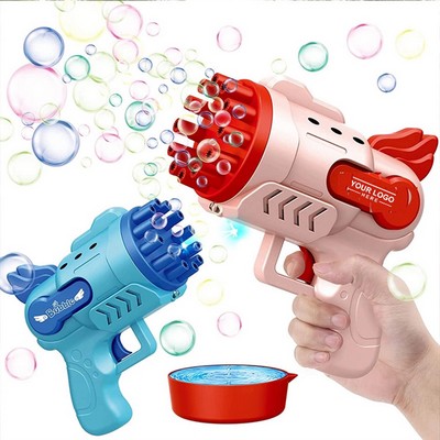 Colorful ABS Bubble Blaster Toy with Durable Design