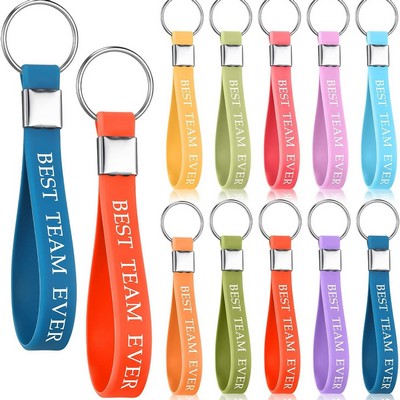 Silicone Bracelet Keychain