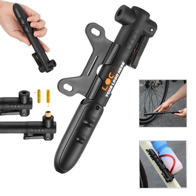 Portable Bicycle Pump With High-Pressure Capability