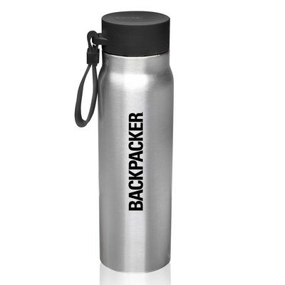 Vacuum Insulated Water Bottles with Carrying Strap 17 oz