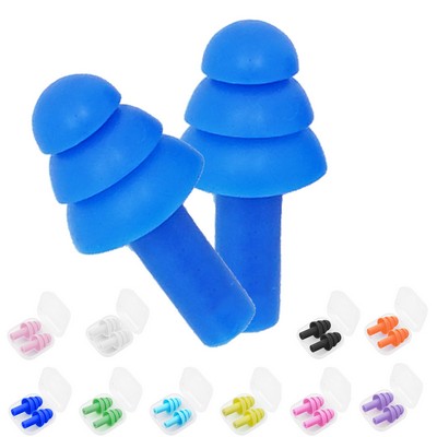 Reusable Silicone Earplugs Set