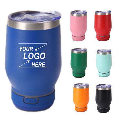 12oz Insulated Tumbler Eggshell Cup W/ Wireless Speaker