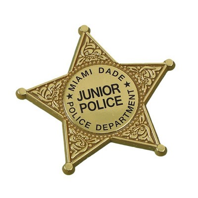 Custom Shape Sheriff Badge Western Cowboy Deputy Ranger