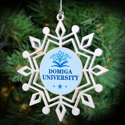 Snowflake Holiday Ornament