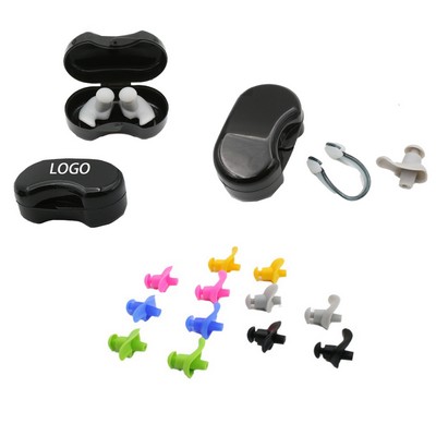 Swimming Silicone Waterproof Noise Cancelling Earplugs