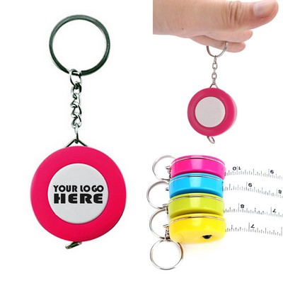 Mini Tape Measure Keychain