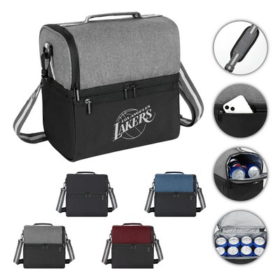 Frozone 14-Can Dual-Compartment Cooler Bag