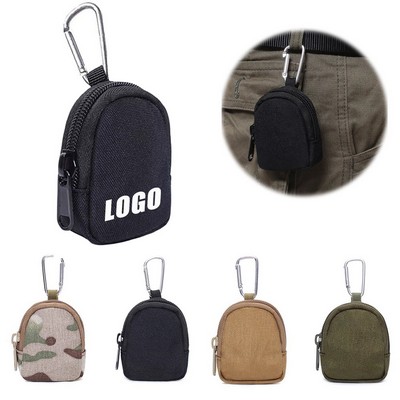 1000D Nylon EDC Pouch Military Gear Tactical Bag Case Coin Purse Keychain